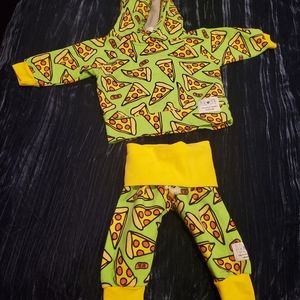 Purl Lamb pizza sweat suit